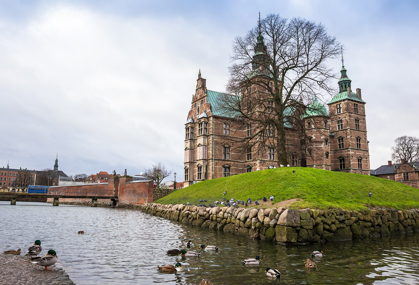 Kopenhagen, Danska, renesansni dvorac Rosenborg 